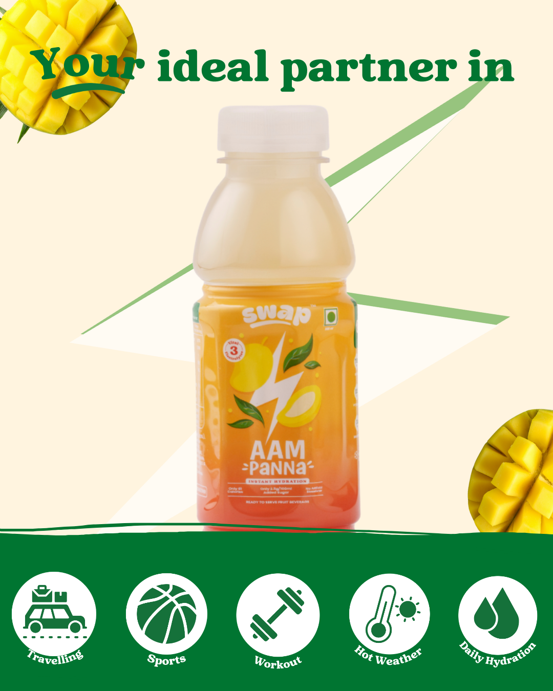 aam panna hydration electrolytes workout sports hot weather daily hydration prime