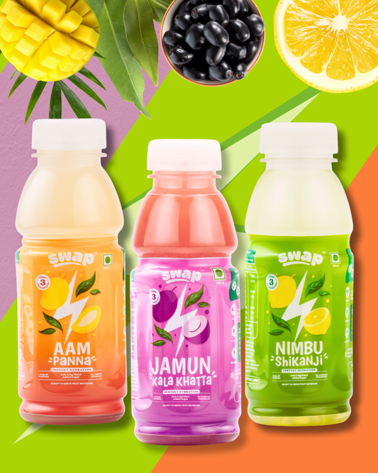 electrolytes hydration mango jamun lemon low sugar low calorie